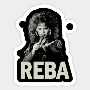 REBA ++ Black Vintage Sticker